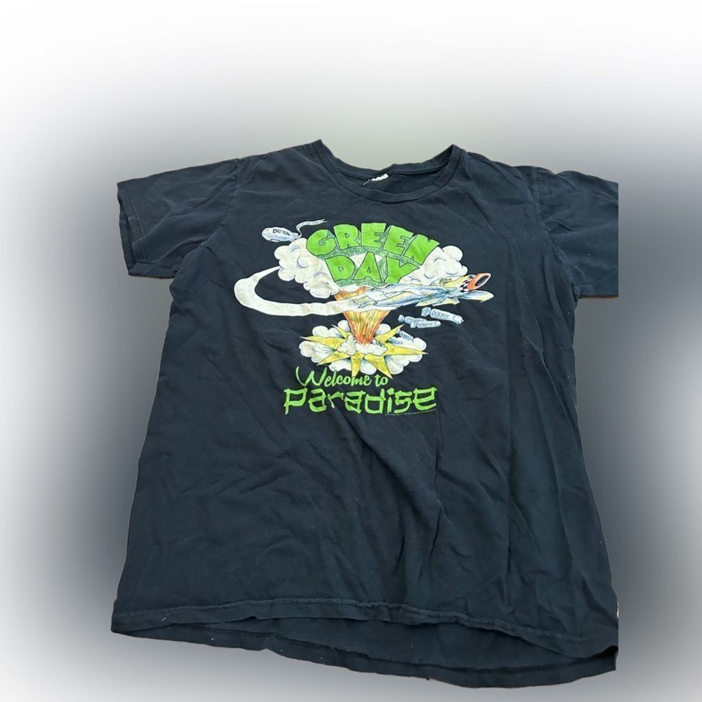 Green Day Welcome to Paradise Band Tshirt